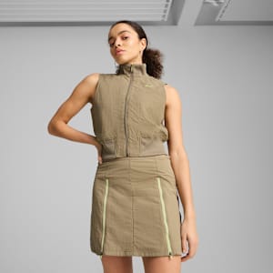 Chaleco DARE TO Zip-Off para mujer, Velvet Moss, extralarge