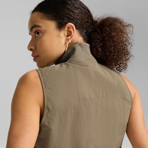 Chaleco DARE TO Zip-Off para mujer, Velvet Moss, extralarge