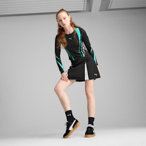 Falda tejida con cremallera DARE TO para mujer, PUMA Black, extralarge