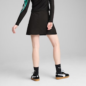 Falda tejida con cremallera DARE TO para mujer, PUMA Black, extralarge