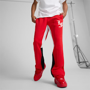 PUMA x LAMELO BALL LaFrancé Amour Men's Track Pants, For All Time Red-Silver Mist-PUMA Black, extralarge