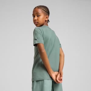 SUPER PUMA Big Kids' Graphic Tee I, Green Moon, extralarge