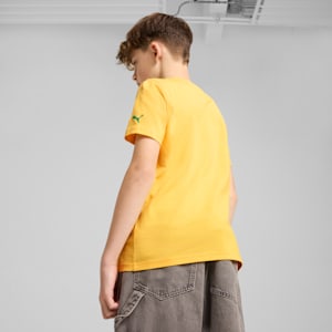 SUPER PUMA Big Kids' Graphic Tee I, Sunny Yellow, extralarge
