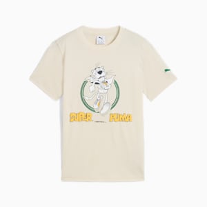 SUPER PUMA Big Kids' Graphic Tee I, Alpine Snow, extralarge