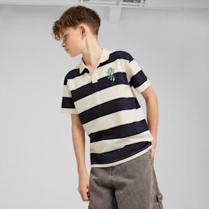 SUPER PUMA Big Kids' Polo, Alpine Snow, extralarge