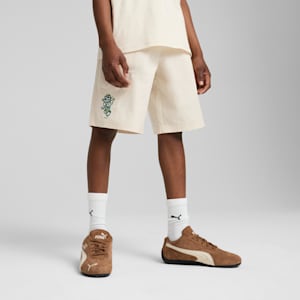 Shorts tejidos para niños grandes SUPER PUMA, Alpine Snow, extralarge