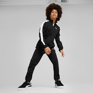 T7 ALWAYS ON Big Kids' Track Jacket, PUMA Black, extralarge