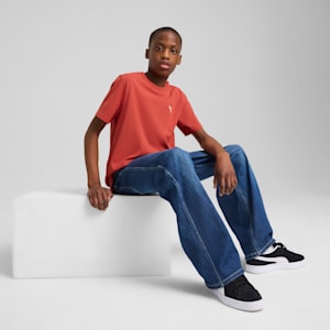Playera WARDROBE Essentials para adolescentes, Red Fire, extralarge