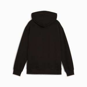 Wardrobe Essentials Big Kids' Relaxed Hoodie, PUMA Black, extralarge