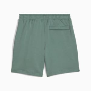 Wardrobe Essentials Big Kids' Relaxed Shorts, Green Moon, extralarge