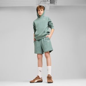 Shorts relajados para niños grandes Wardrobe Essentials, Green Moon, extralarge