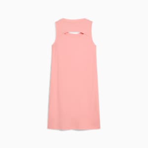 BUTTERFLY VIBE Big Kids' Ribbed Tank Dress, Pink Fruit, extralarge