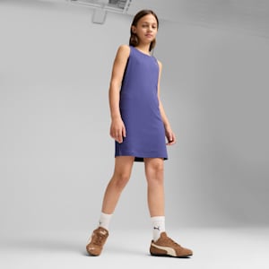 Robe débardeur côtelée BUTTERFLY VIBE Enfant et adolescent, Blue Crystal, extralarge