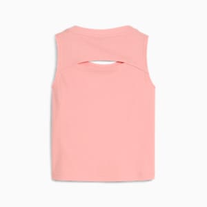 BUTTERFLY VIBE Big Kids' Ribbed Tank Top, Pink Fruit, extralarge