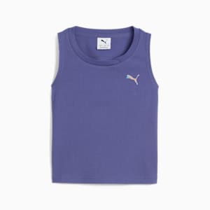 Playera sin mangas Butterfly Vibe juvenil, Blue Crystal, extralarge