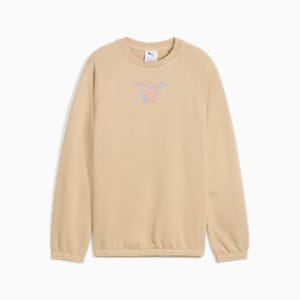 Sudadera Butterfly Vibe juvenil, Light Sand, extralarge