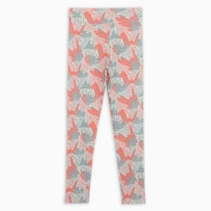 Butterfly Vibe Youth High Waist Leggings, Modern Mint, extralarge-IND