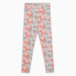 Butterfly Vibe Youth High Waist Leggings, Modern Mint, extralarge-IND