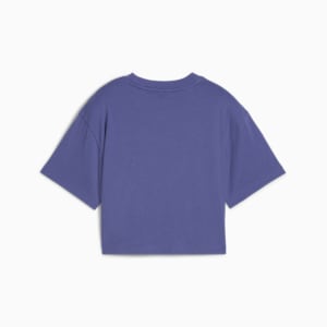 Playera corta Graphics II para adolescentes, Blue Crystal, extralarge