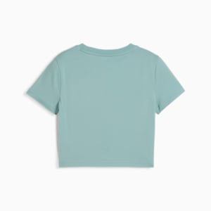 Wardrobe Essentials Big Kids' Baby Tee, Modern Mint, extralarge