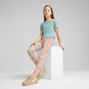 Playera para niños grandes Wardrobe Essentials, Modern Mint, extralarge