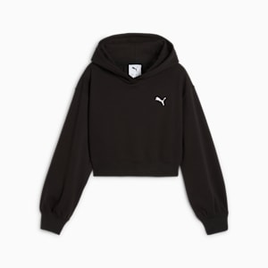Sudadera WARDROBE Essentials para adolescentes, PUMA Black, extralarge