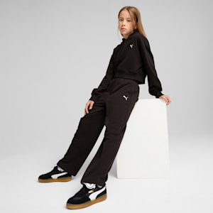 Sudadera WARDROBE Essentials para adolescentes, PUMA Black, extralarge