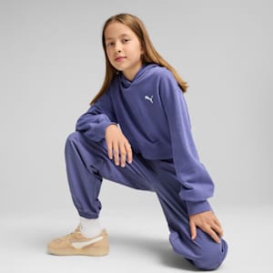 Sudadera WARDROBE Essentials para adolescentes, Blue Crystal, extralarge