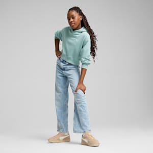 Sudadera WARDROBE Essentials para adolescentes, Modern Mint, extralarge