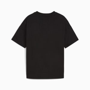 Wardrobe Essentials Big Kids' Relaxed Tee, PUMA Black, extralarge