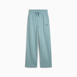 Wardrobe Essentials Relaxed Wide Leg Sweatpants Youth, Modern Mint, extralarge-GBR