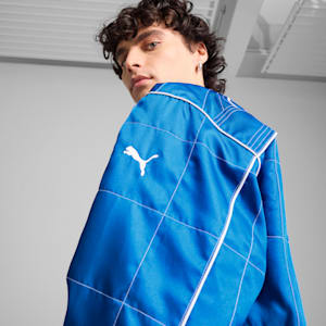 ARCHIVE SEASONAL Men's Relaxed Racer Jacket, PUMA Team Royal, extralarge