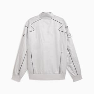 ARCHIVE SEASONAL Men's Relaxed Racer Jacket, Glacial Gray, extralarge