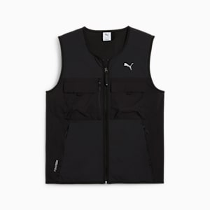 PUMATECH Men's Cargo Vest, PUMA Black, extralarge