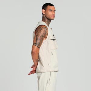 PUMATECH Men's Cargo Vest, Desert Dust, extralarge-IND