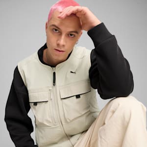Gilet cargo PUMATECH Homme, Desert Dust, extralarge