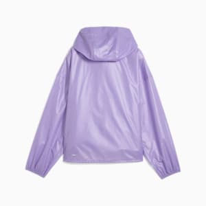 Wardrobe Essentials Women's Oversized Wind Jacket, Lavender Alert, extralarge