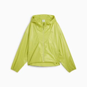 Wardrobe Essentials Women's Oversized Wind Jacket, Sea Kelp, extralarge