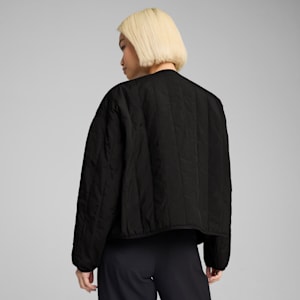 Chamarra reversible WARDROBE Essentials para mujer, PUMA Black, extralarge
