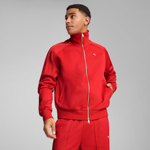 T7 Men's Track Jacket, For All Time Red, extralarge