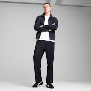 T7 Men's Relaxed Fit Track Jacket, New Navy, extralarge-IND