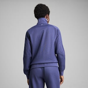 T7 Women's Track Jacket, Blue Crystal, extralarge