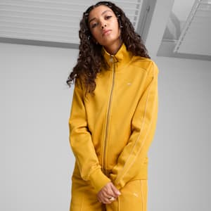 T7 Women's Track Jacket, Archive Gold, extralarge