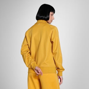 T7 Women's Relaxed Fit Track Jacket, Archive Gold, extralarge-IND