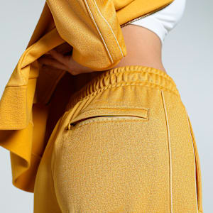 T7 Women's Relaxed Fit Track Pants, Archive Gold, extralarge-IND
