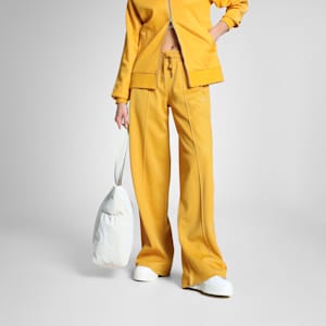 T7 Women's Relaxed Fit Track Pants, Archive Gold, extralarge-IND