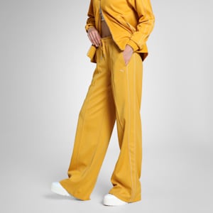 T7 Women's Relaxed Fit Track Pants, Archive Gold, extralarge-IND