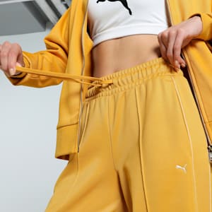 T7 Women's Relaxed Fit Track Pants, Archive Gold, extralarge-IND