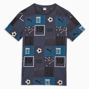 Classics PSL Youth Graphic Tee, Galactic Gray, extralarge-IND