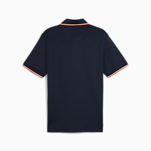 メンズ ゴルフ PUMA x PTC ティップド 半袖 ポロシャツ, Deep Navy, extralarge-JPN